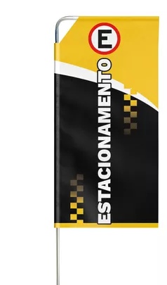 Windbanner retangular G s/base